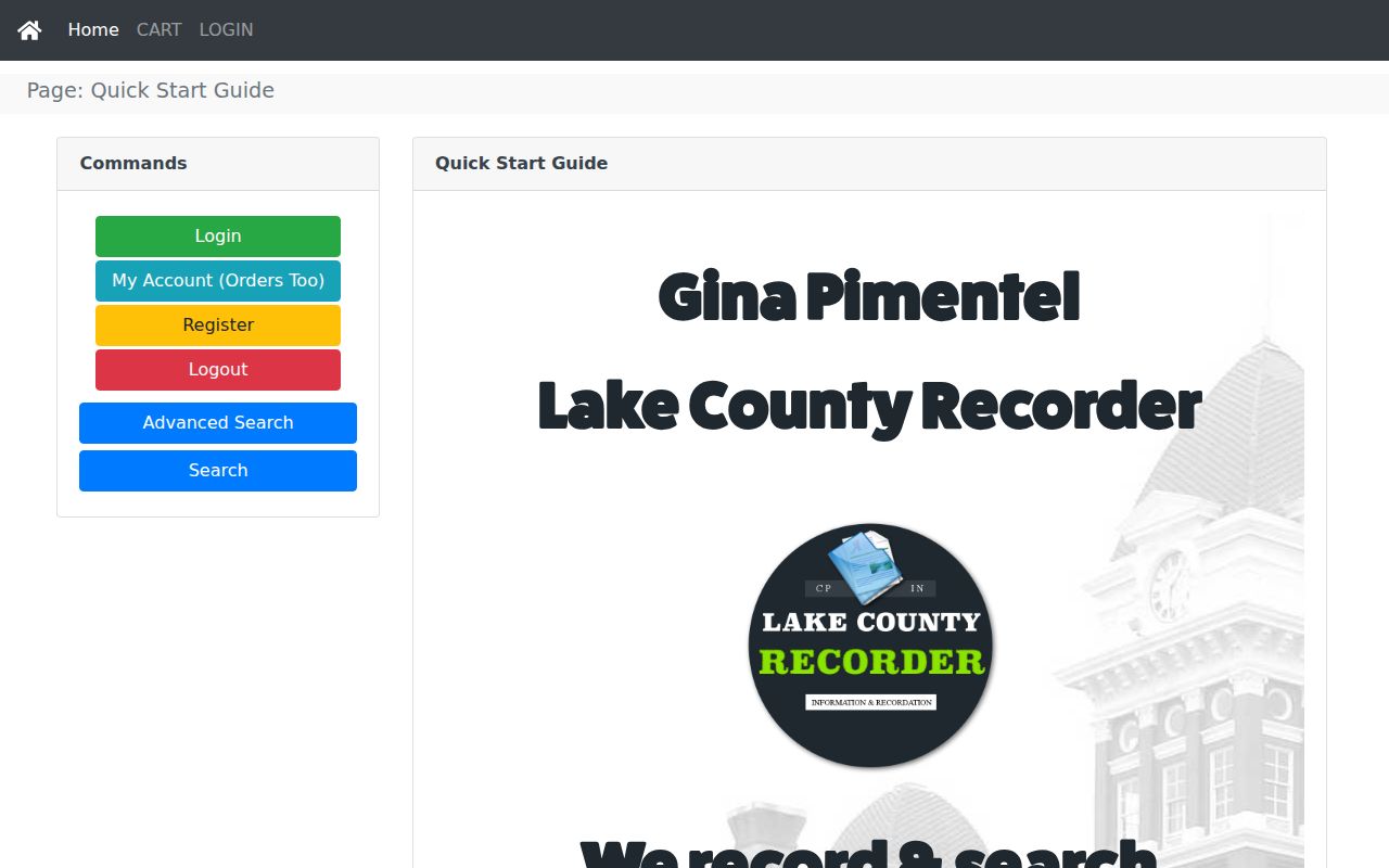Recorder source for the Merrillville residents directory